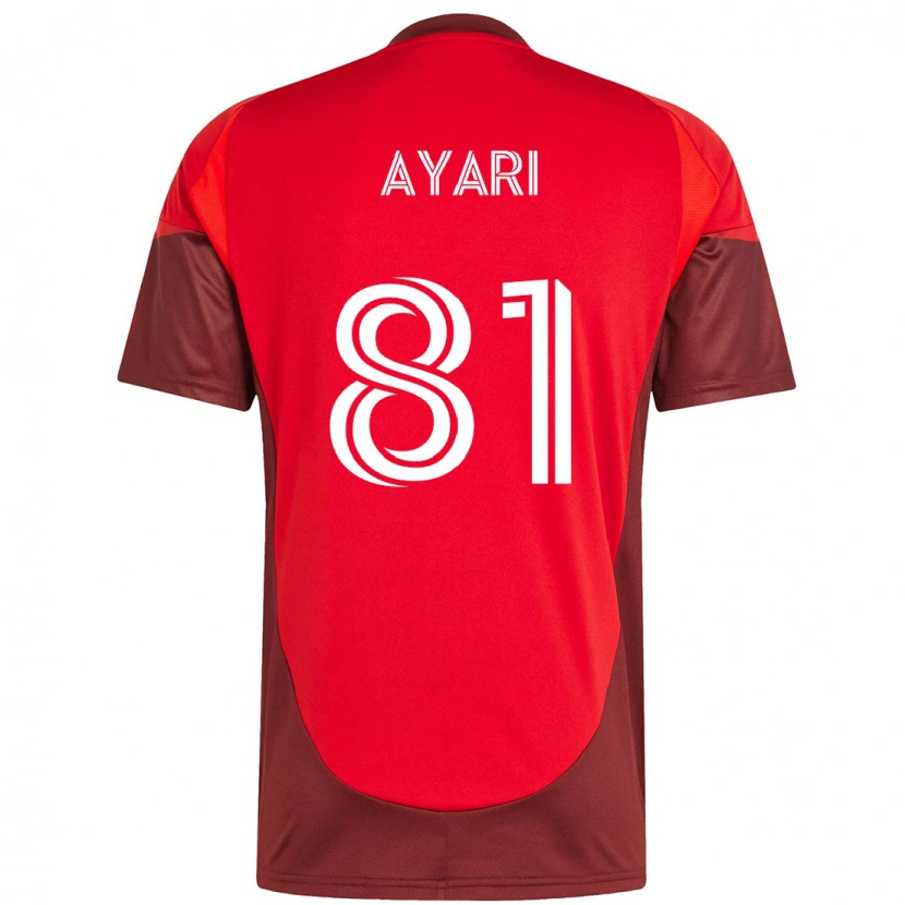 Danxen Men Hassan Ayari #81 Red White Home Jersey 2025/26 T-Shirt