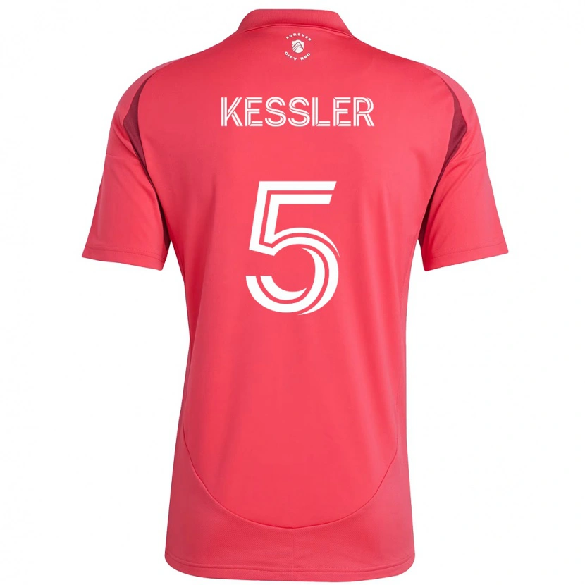 Danxen Men Henry Kessler #5 Magenta White Home Jersey 2025/26 T-Shirt