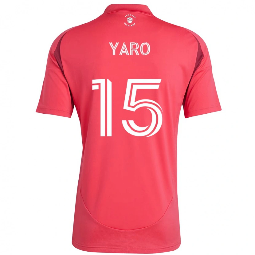 Danxen Men Joshua Yaro #15 Magenta White Home Jersey 2025/26 T-Shirt