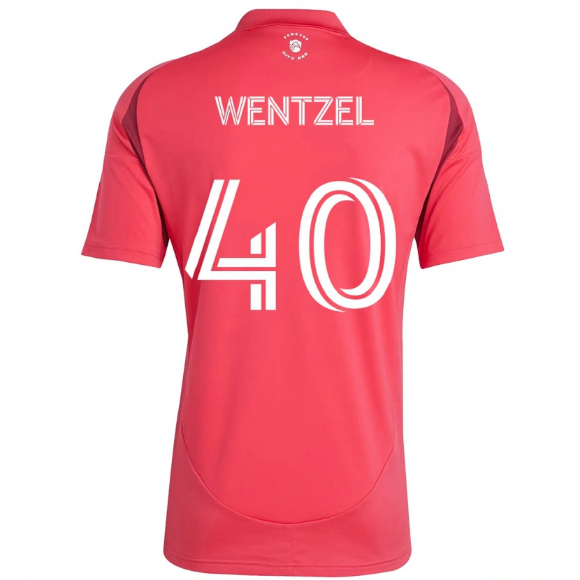 Danxen Men Michael Wentzel #40 Magenta White Home Jersey 2025/26 T-Shirt