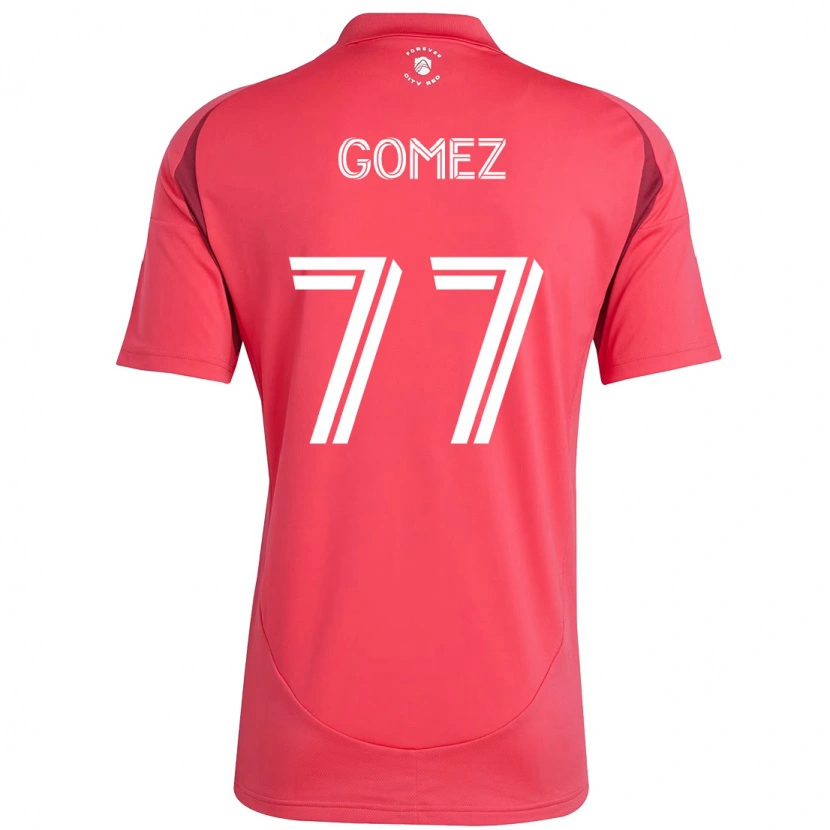 Danxen Men Sam Gomez #77 Magenta White Home Jersey 2025/26 T-Shirt