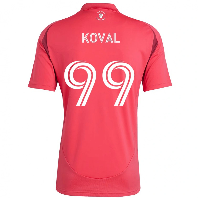Danxen Men Stanislav Koval #99 Magenta White Home Jersey 2025/26 T-Shirt
