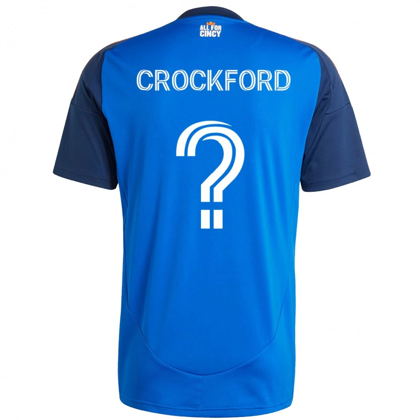 Danxen Men Nate Crockford #0 Dark Blue Orange Home Jersey 2025/26 T-Shirt