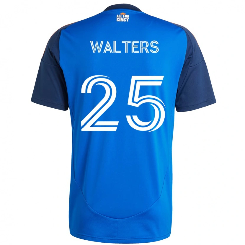 Danxen Men Paul Walters #25 Dark Blue Orange Home Jersey 2025/26 T-Shirt