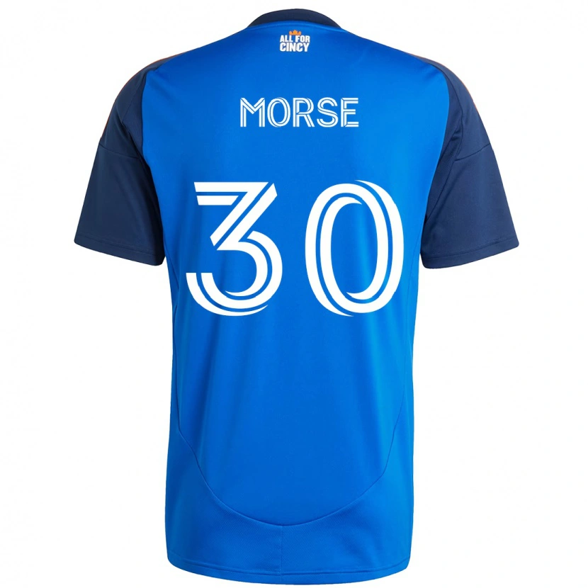 Danxen Men Hunter Morse #30 Dark Blue Orange Home Jersey 2025/26 T-Shirt
