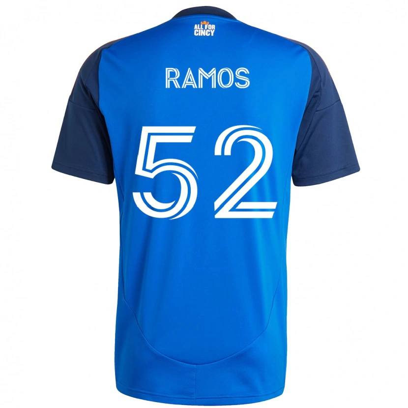 Danxen Men Yair Ramos #52 Dark Blue Orange Home Jersey 2025/26 T-Shirt