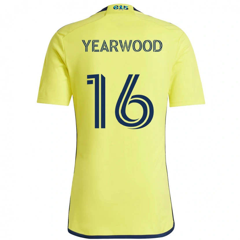 Danxen Men Dru Yearwood #16 Yellow Navy Blue Home Jersey 2025/26 T-Shirt