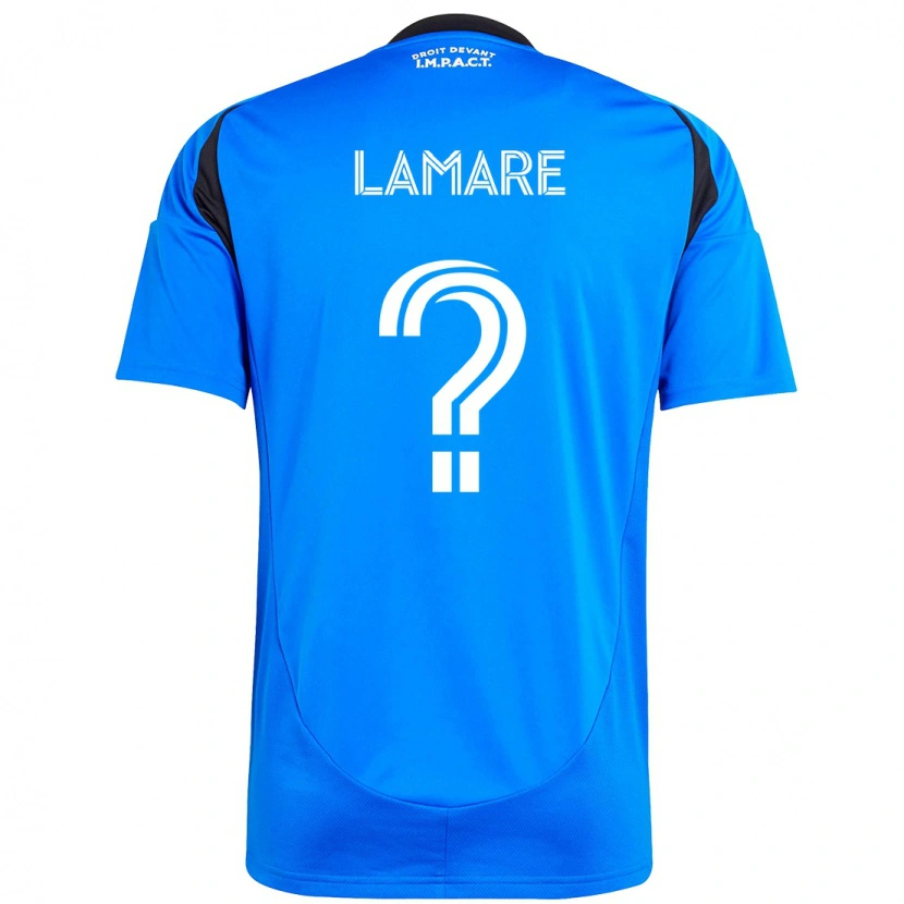 Danxen Men Samuel Lamare #0 Dark Blue Black Home Jersey 2025/26 T-Shirt