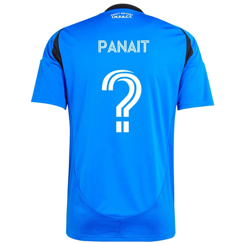Danxen Men Daniel Panait #0 Dark Blue Black Home Jersey 2025/26 T-Shirt