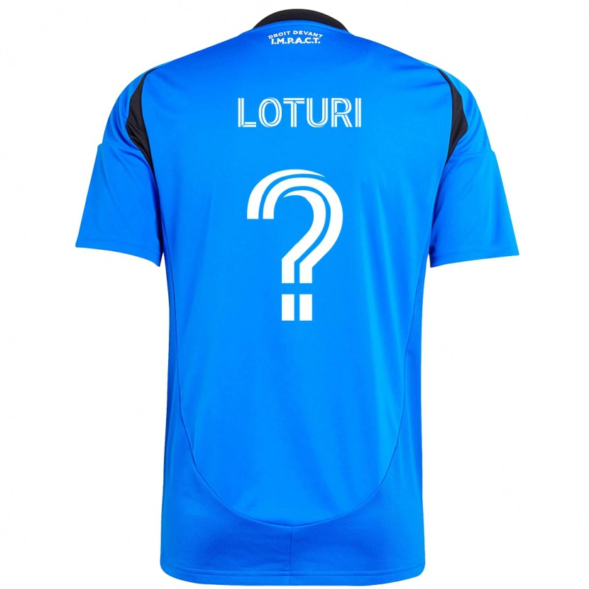Danxen Men Victor Loturi #0 Dark Blue Black Home Jersey 2025/26 T-Shirt