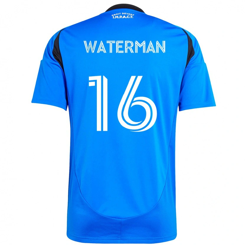 Danxen Men Joel Waterman #16 Dark Blue Black Home Jersey 2025/26 T-Shirt