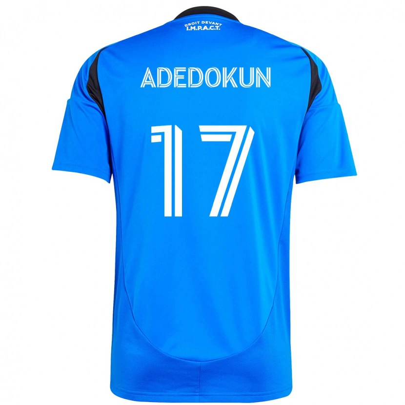 Danxen Men Michael Adedokun #17 Dark Blue Black Home Jersey 2025/26 T-Shirt
