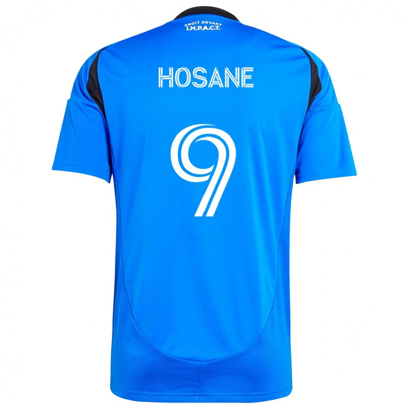 Danxen Men Soukou Hosane #9 Dark Blue Black Home Jersey 2025/26 T-Shirt