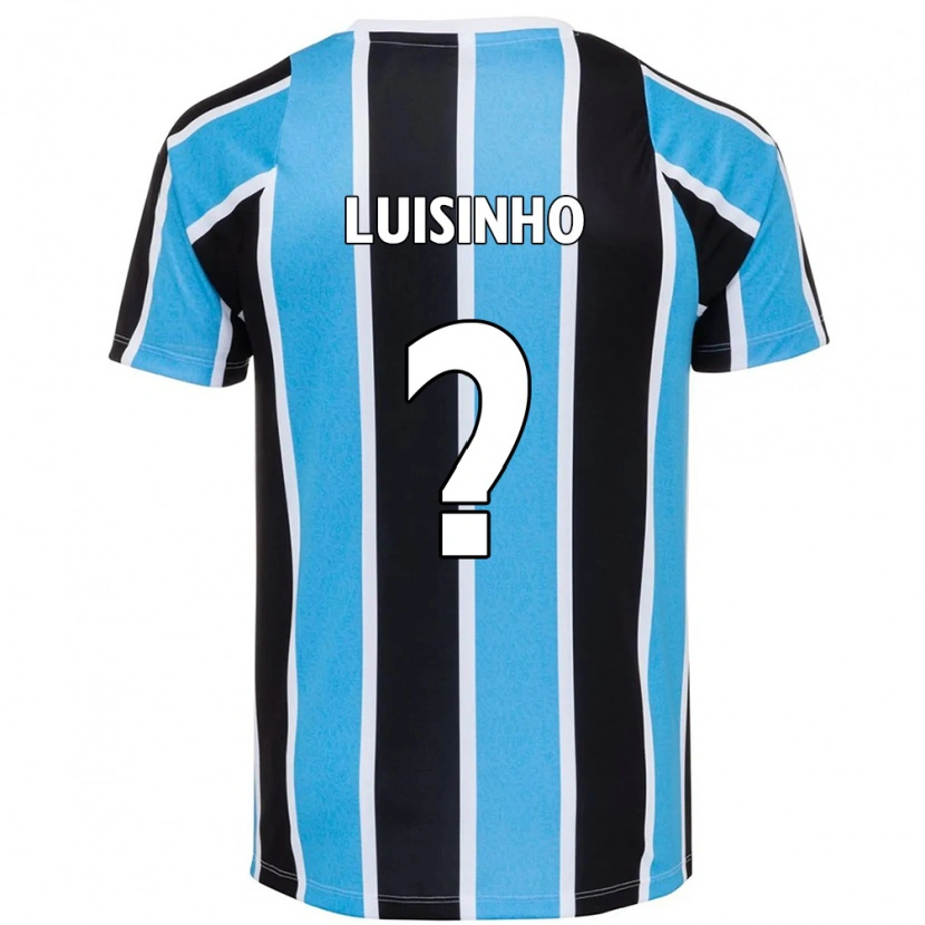 Danxen Men Luisinho #0 Blue Black White Home Jersey 2025/26 T-Shirt
