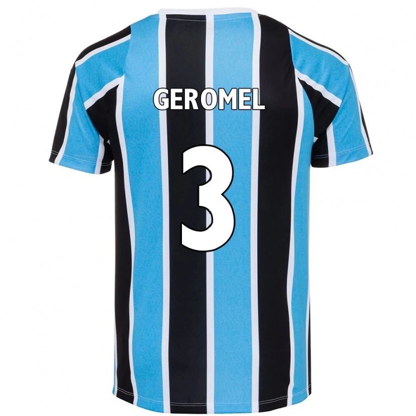 Danxen Men Pedro Geromel #3 Blue Black White Home Jersey 2025/26 T-Shirt