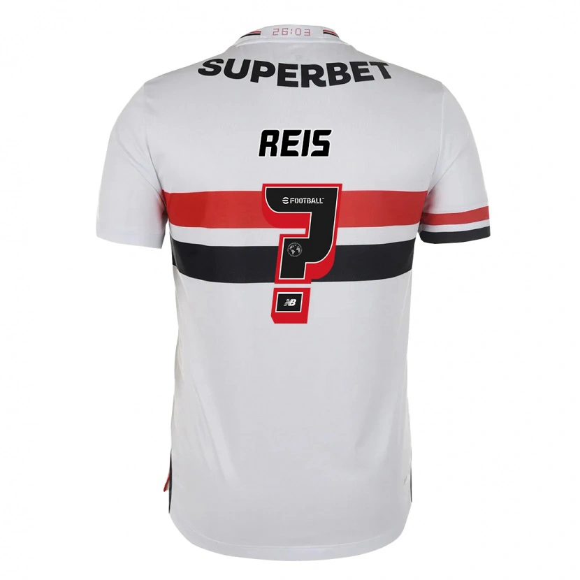 Danxen Men Guilherme Reis #0 Red Black White Home Jersey 2025/26 T-Shirt