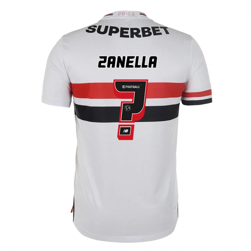 Danxen Men Matheus Zanella #0 Red Black White Home Jersey 2025/26 T-Shirt