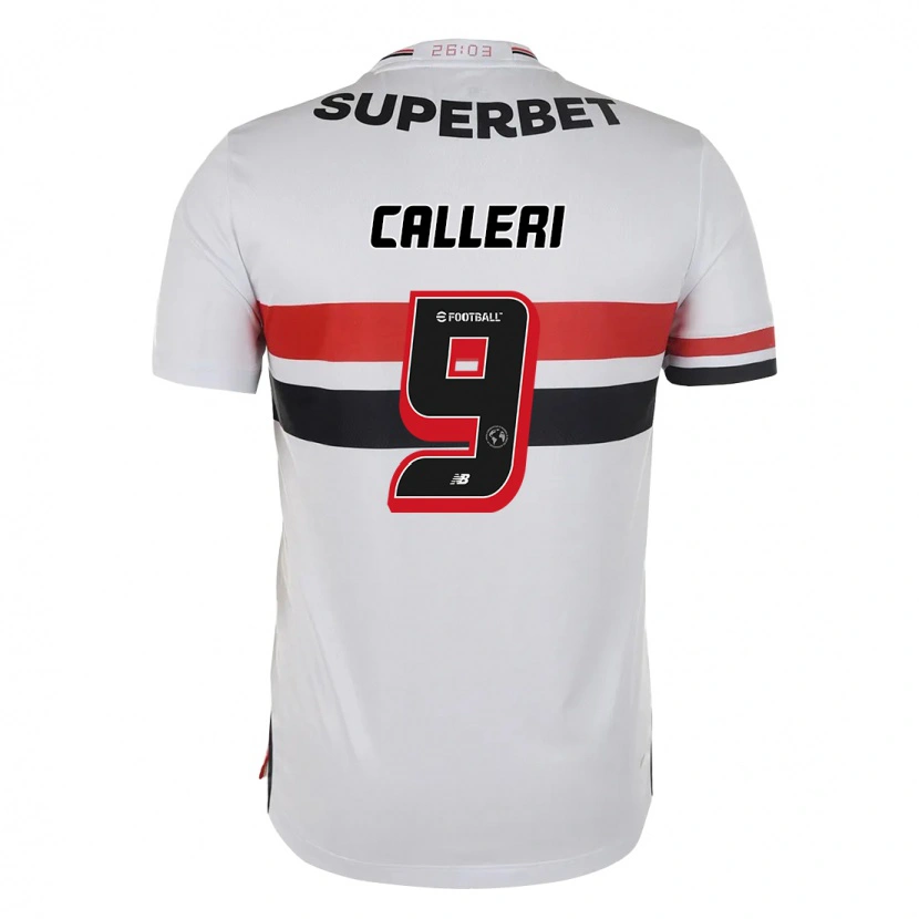Danxen Men Jonathan Calleri #9 Red Black White Home Jersey 2025/26 T-Shirt