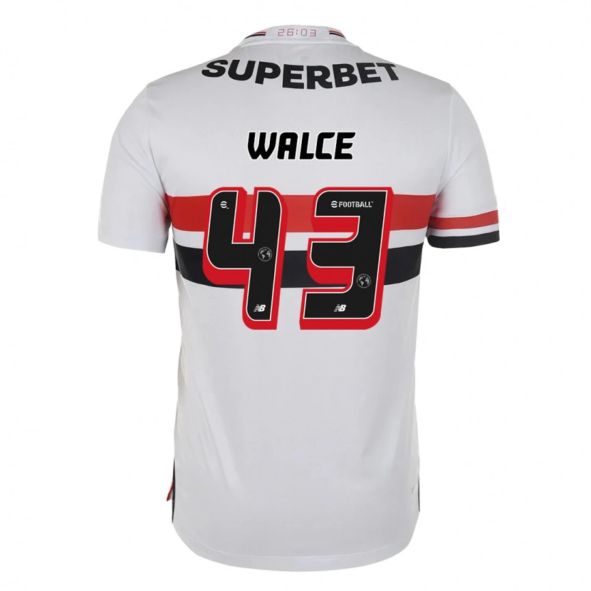 Danxen Men Walce #43 Red Black White Home Jersey 2025/26 T-Shirt