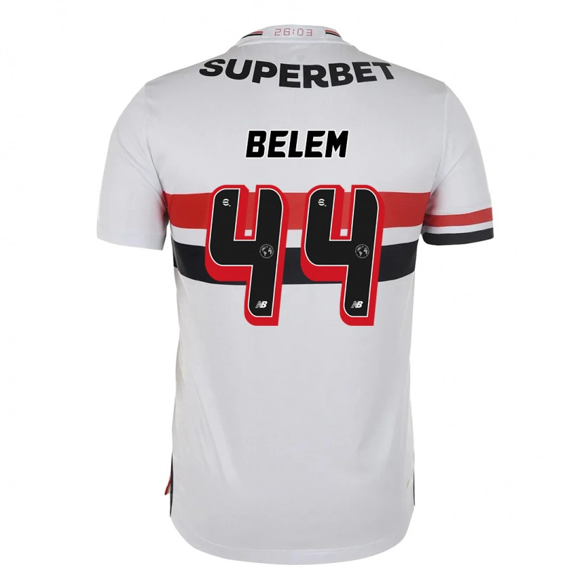 Danxen Men Matheus Belém #44 Red Black White Home Jersey 2025/26 T-Shirt