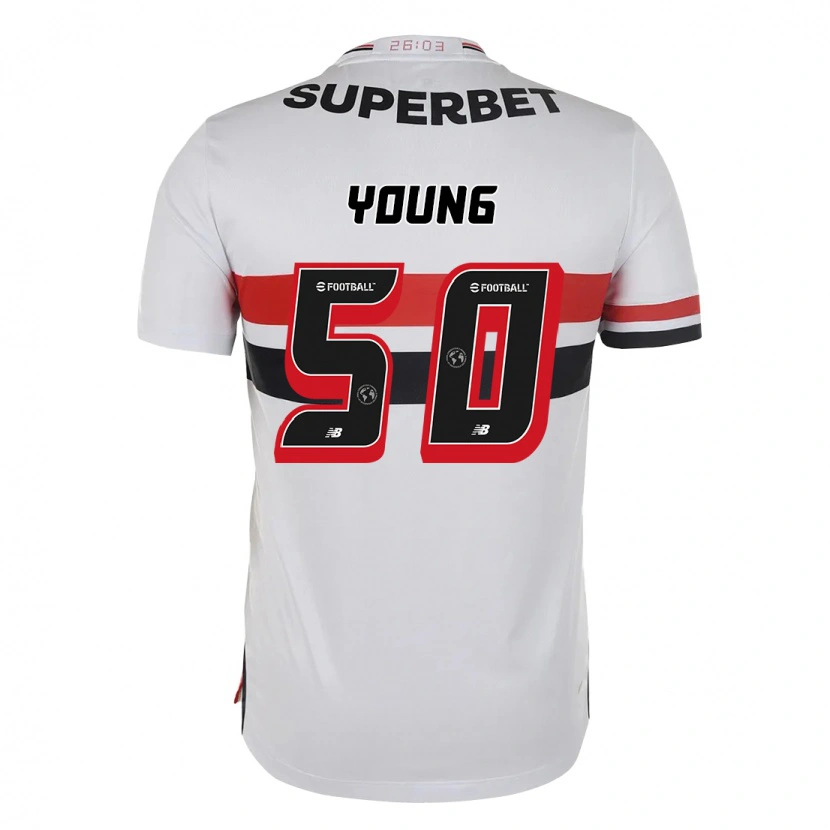 Danxen Men Young #50 Red Black White Home Jersey 2025/26 T-Shirt