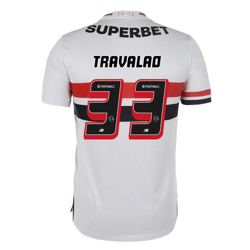 Danxen Men Rafa Travalão #33 Red Black White Home Jersey 2025/26 T-Shirt