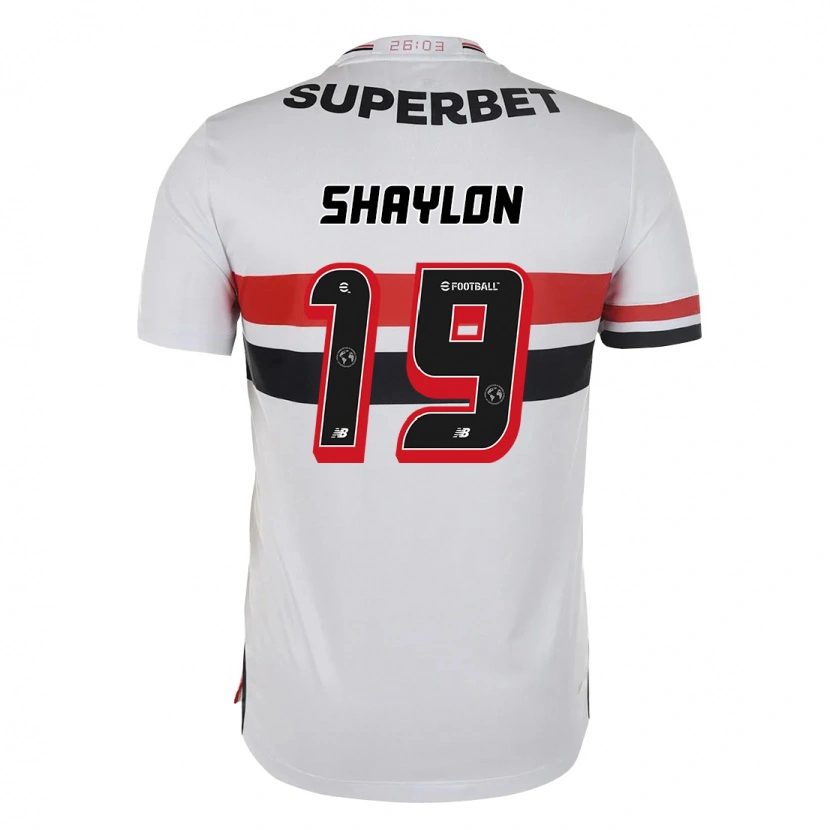 Danxen Men Shaylon #19 Red Black White Home Jersey 2025/26 T-Shirt