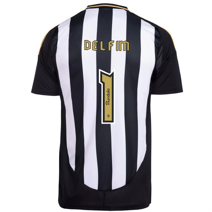Danxen Men Gabriel Delfim #1 White Black Home Jersey 2025/26 T-Shirt