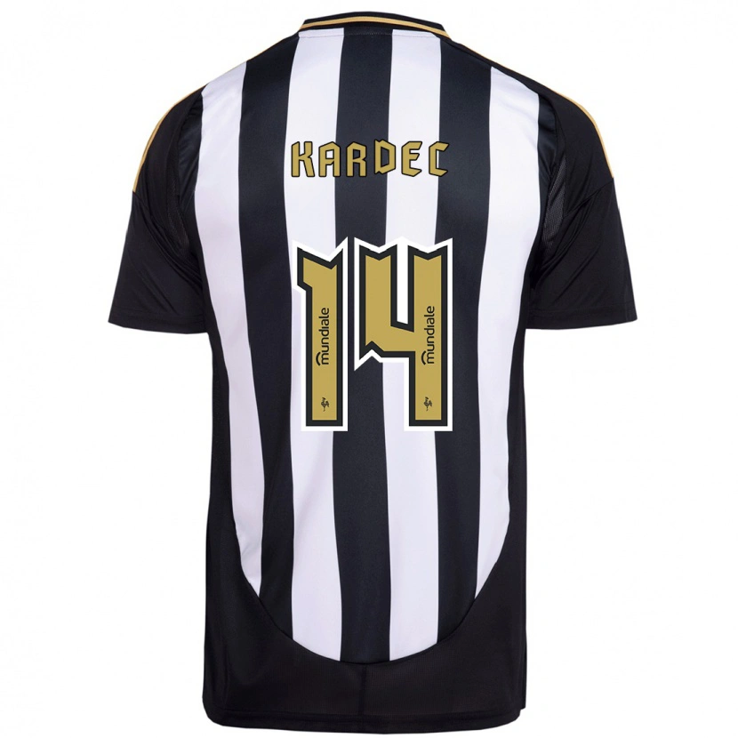 Danxen Men Alan Kardec #14 White Black Home Jersey 2025/26 T-Shirt