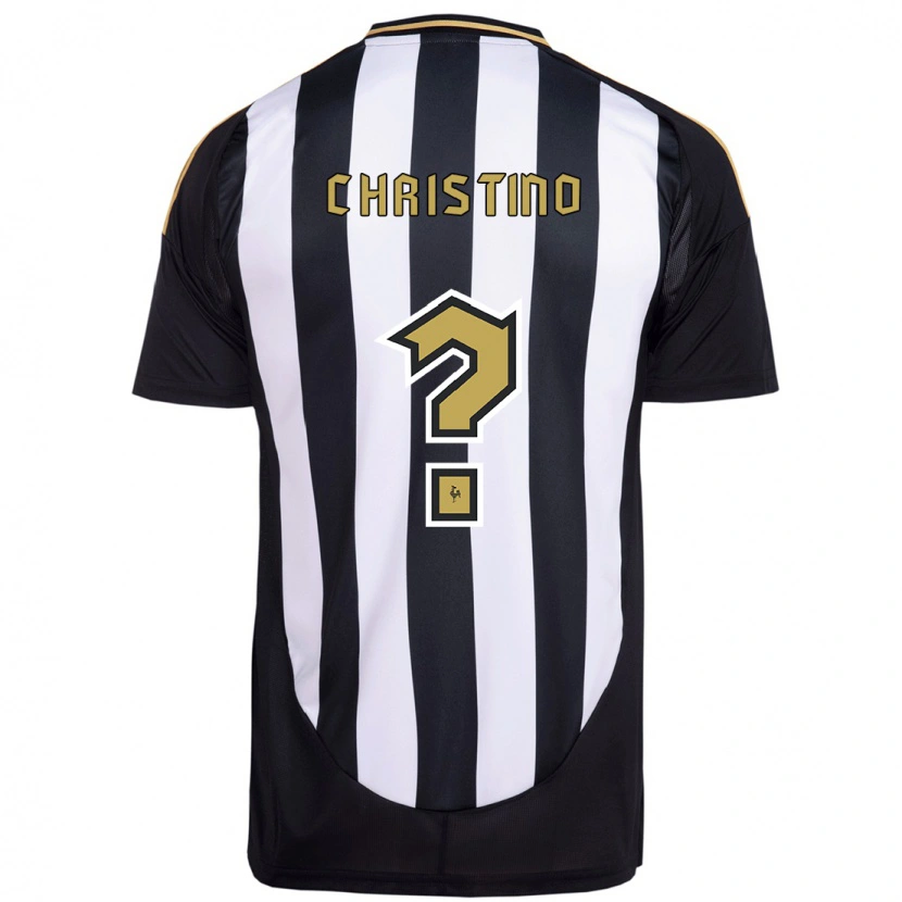 Danxen Men Guilherme Christino #0 White Black Home Jersey 2025/26 T-Shirt