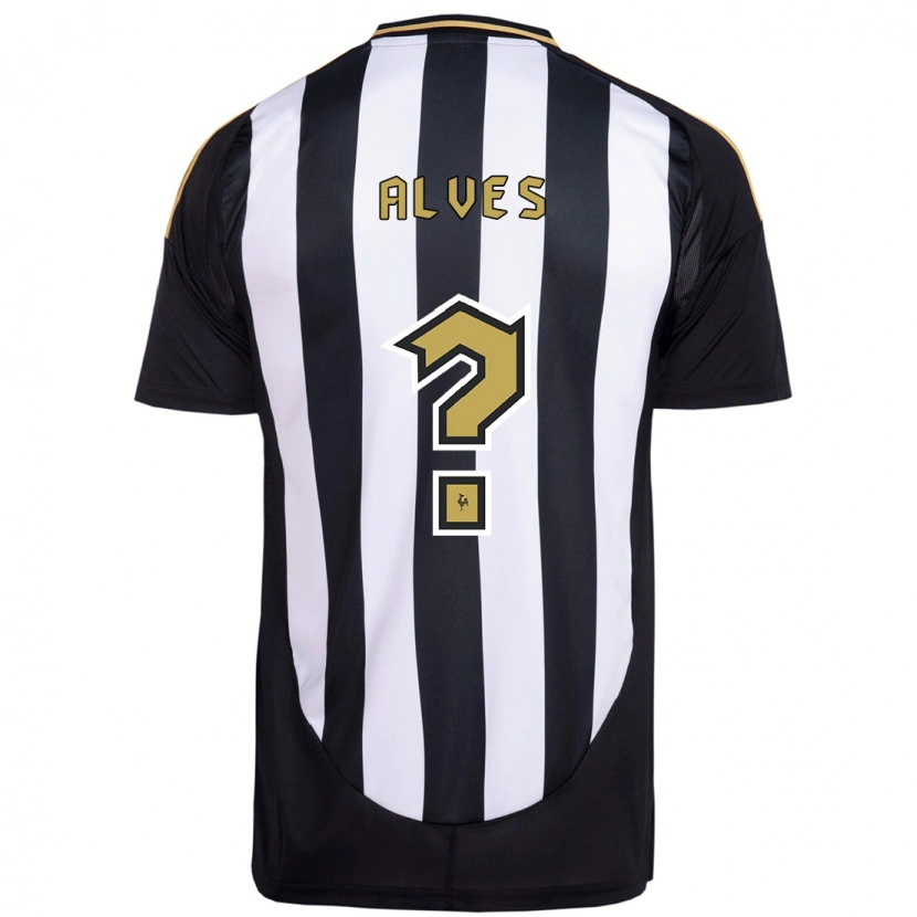 Danxen Men Denilson Alves #0 White Black Home Jersey 2025/26 T-Shirt