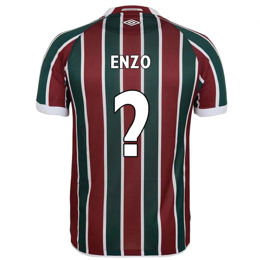 Danxen Men Enzo #0 Green Maroon White Home Jersey 2025/26 T-Shirt
