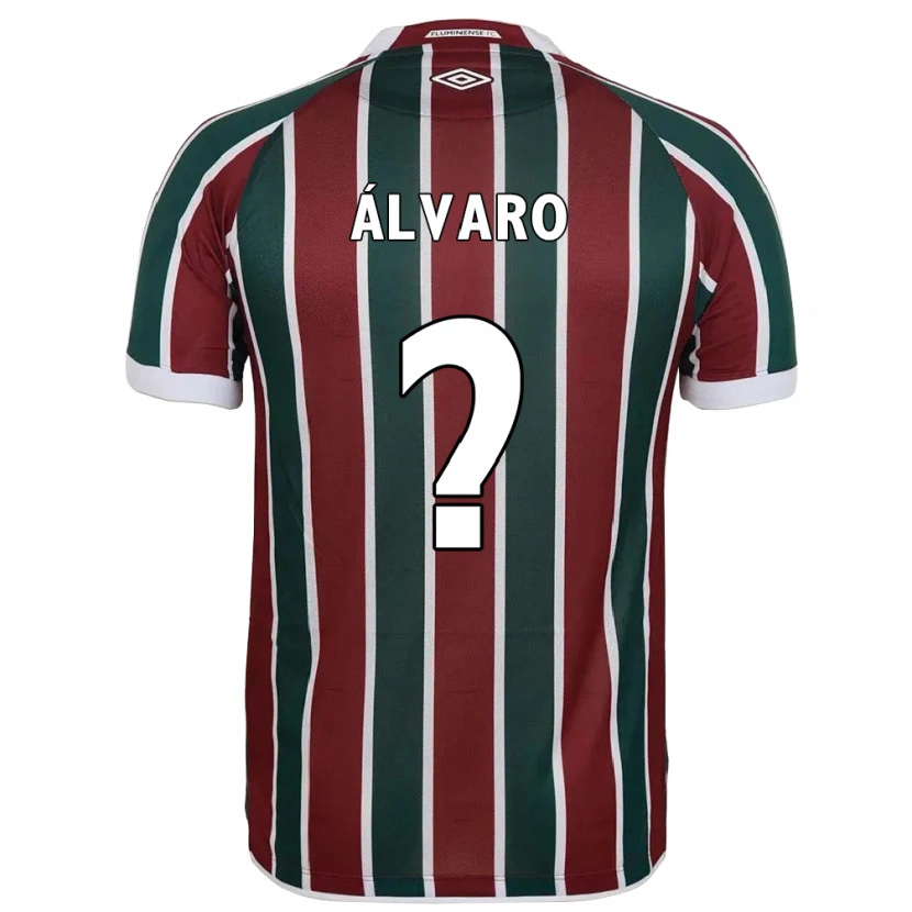 Danxen Men Álvaro #0 Green Maroon White Home Jersey 2025/26 T-Shirt