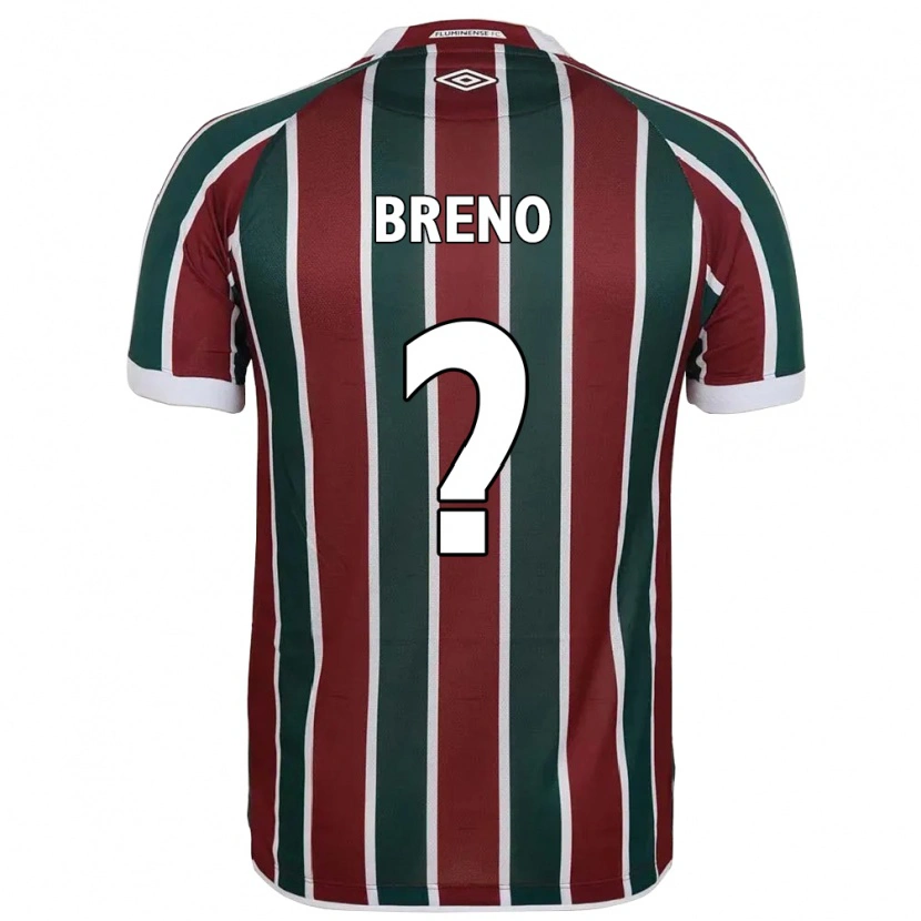 Danxen Men Breno #0 Green Maroon White Home Jersey 2025/26 T-Shirt