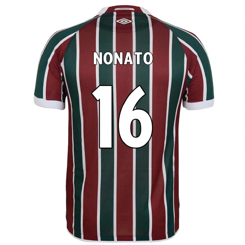 Danxen Men Nonato #16 Green Maroon White Home Jersey 2025/26 T-Shirt