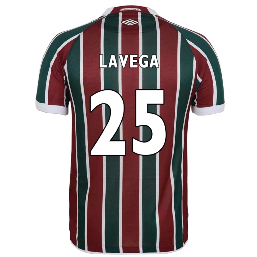 Danxen Men Joaquín Lavega #25 Green Maroon White Home Jersey 2025/26 T-Shirt