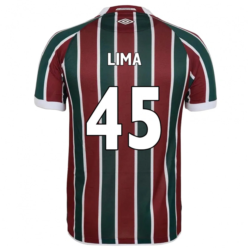 Danxen Men Lima #45 Green Maroon White Home Jersey 2025/26 T-Shirt