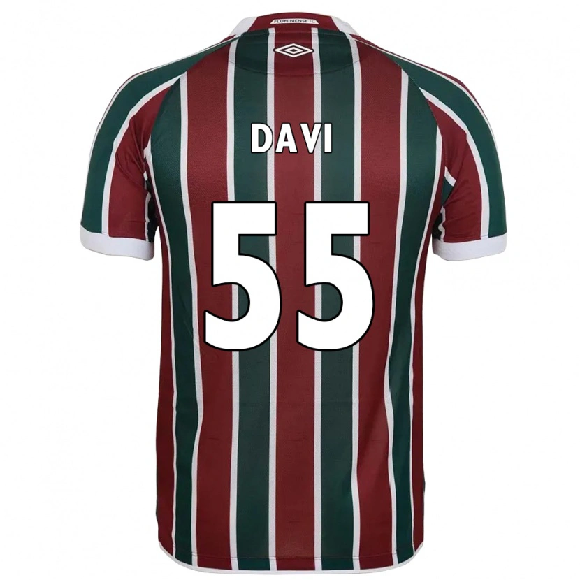 Danxen Men Wallace Davi #55 Green Maroon White Home Jersey 2025/26 T-Shirt