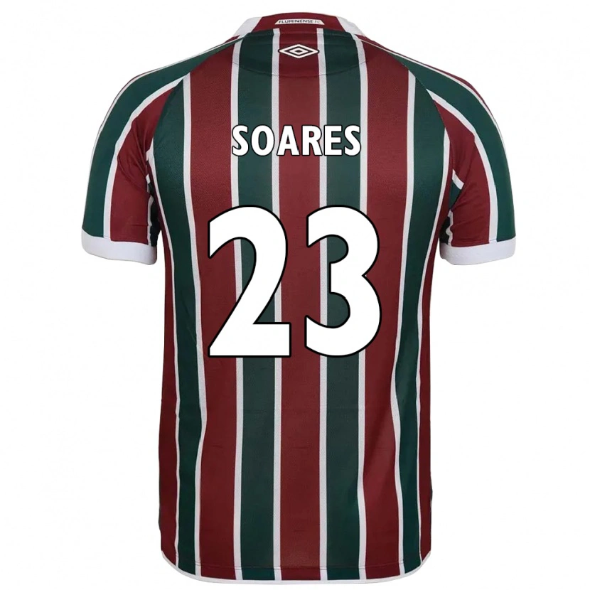 Danxen Men Dani Soares #23 Green Maroon White Home Jersey 2025/26 T-Shirt