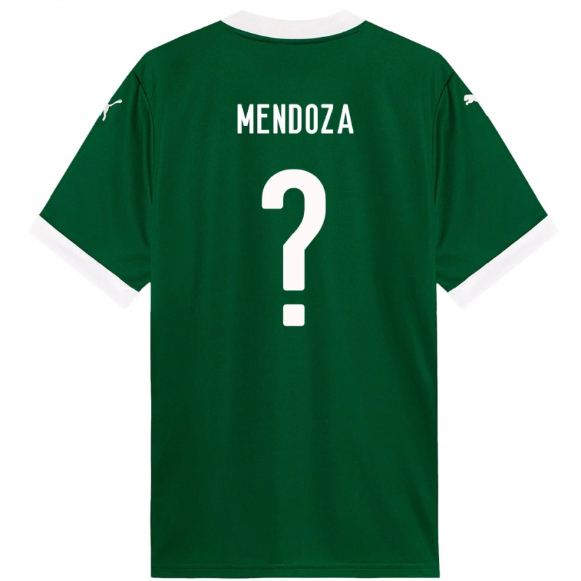 Danxen Men Beymar Mendoza #0 Green White Home Jersey 2025/26 T-Shirt