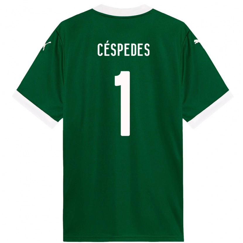 Danxen Men Antonio Céspedes #1 Green White Home Jersey 2025/26 T-Shirt