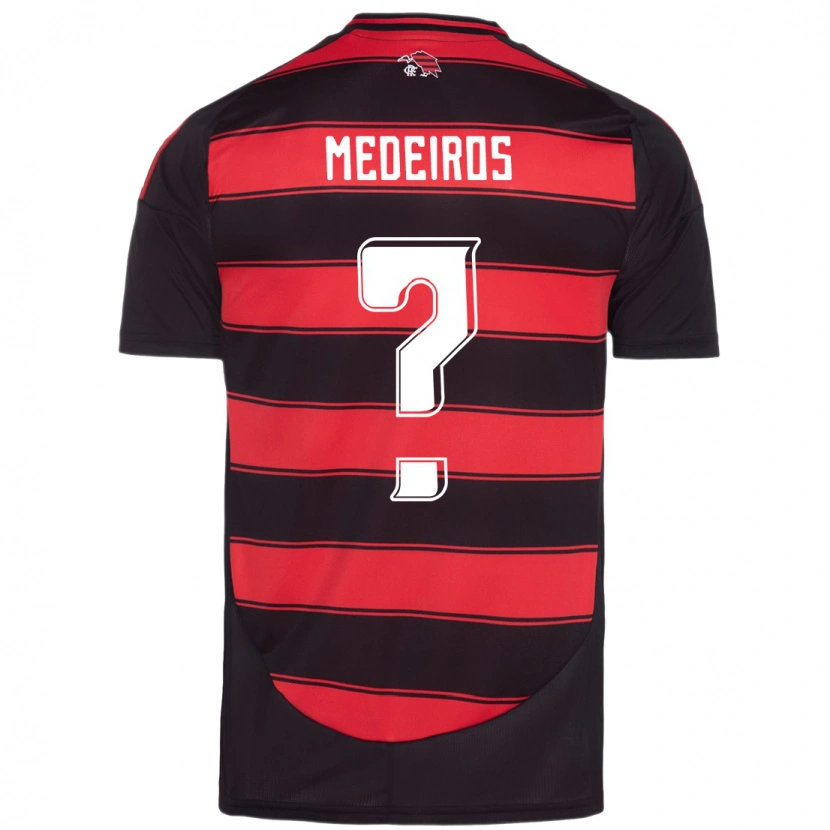 Danxen Men Thiago Medeiros #0 Red Black Home Jersey 2025/26 T-Shirt
