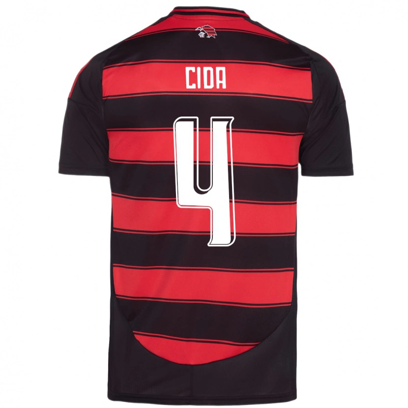 Danxen Men Cida #4 Red Black Home Jersey 2025/26 T-Shirt