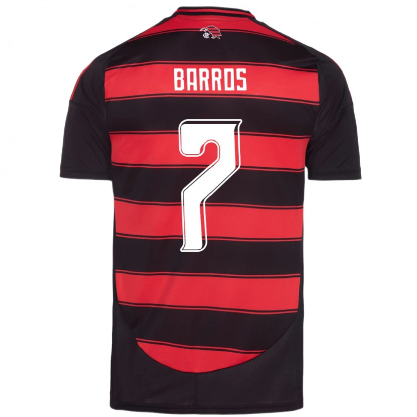 Danxen Men Rafa Barros #7 Red Black Home Jersey 2025/26 T-Shirt