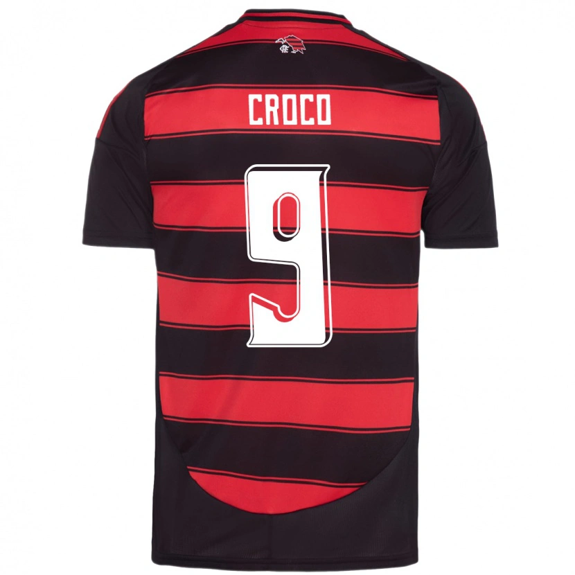 Danxen Men Gabi Croco #9 Red Black Home Jersey 2025/26 T-Shirt