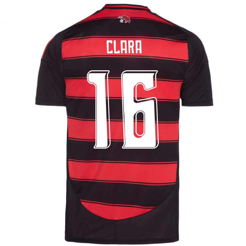 Danxen Men Ana Clara #16 Red Black Home Jersey 2025/26 T-Shirt