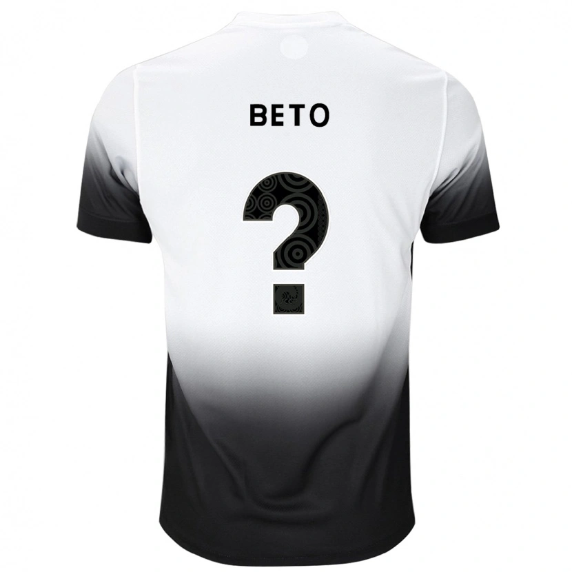 Danxen Men Beto #0 White Black Home Jersey 2025/26 T-Shirt