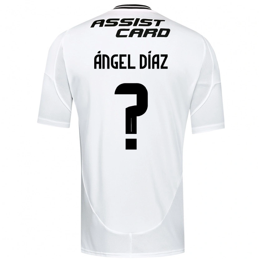 Danxen Men Ángel Díaz #0 Black White Yellow Home Jersey 2025/26 T-Shirt
