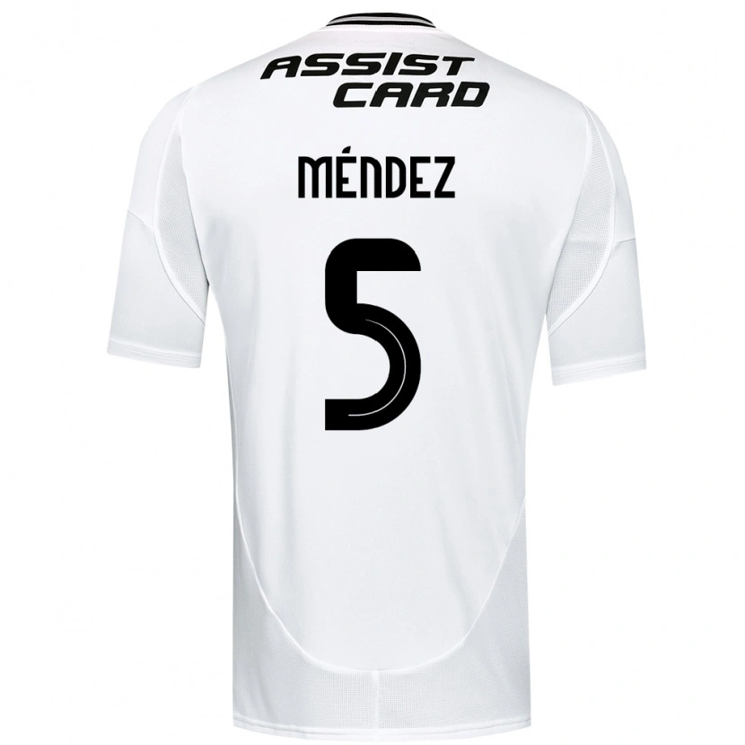 Danxen Men Víctor Méndez #5 Black White Yellow Home Jersey 2025/26 T-Shirt