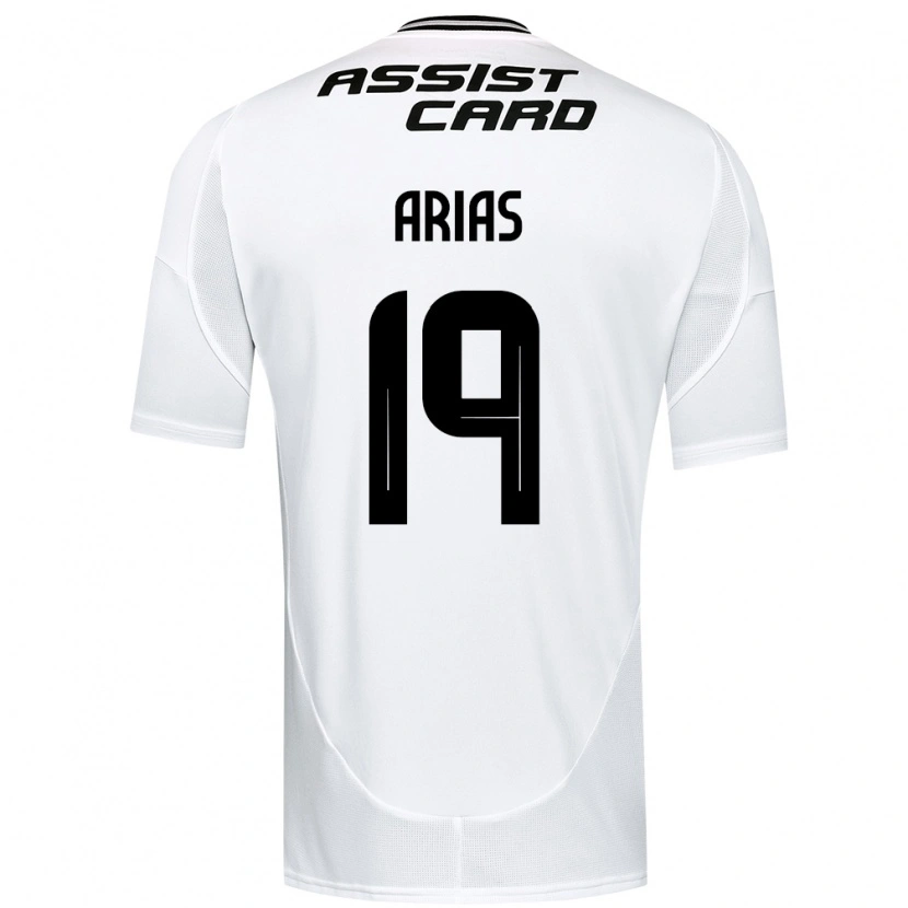 Danxen Men Bastián Arias #19 Black White Yellow Home Jersey 2025/26 T-Shirt